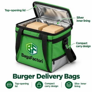 Burger Delivery Bags for Restaurants