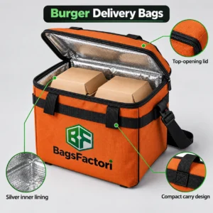 Burger Delivery Bags for Restaurants