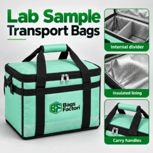Lab Sample Transport Bags for Labs, Clinics & Medical Courier Networks