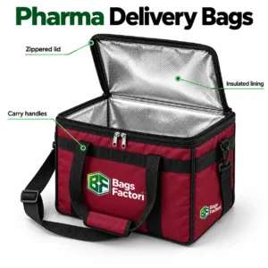 Pharma Delivery Bags, Clinic Bags & Lab Sample Delivery Bags