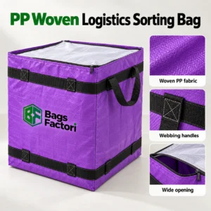 PP Woven Logistics Sorting Bag for Warehouses, 3PL & Courier Sorting Operations