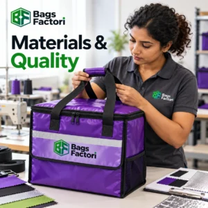 Materials & Quality for Custom Delivery Bags